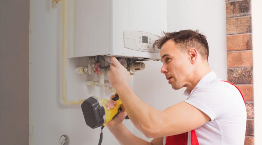 Local water heater installation in Starrucca, PA